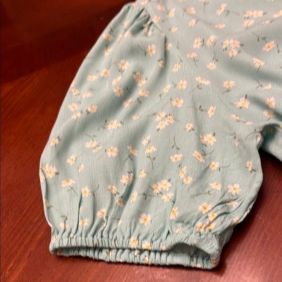Anthropologie Elodie Daisy Dress Coquette Core Midi Medium - Picture 4 of 6
